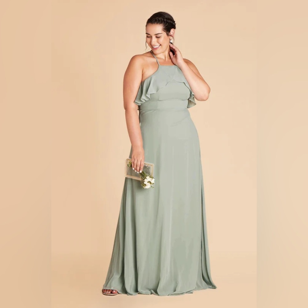 Birdy Grey Jules Dress Chiffon Sage size XL